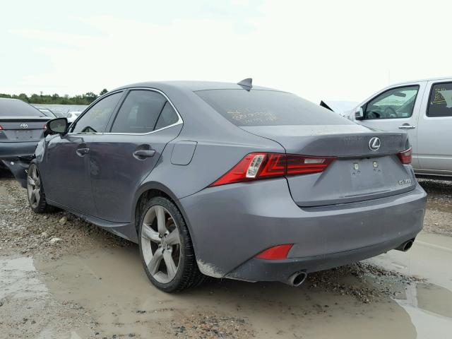 JTHBE1D27E5005250 - 2014 LEXUS IS 350 GRAY photo 3