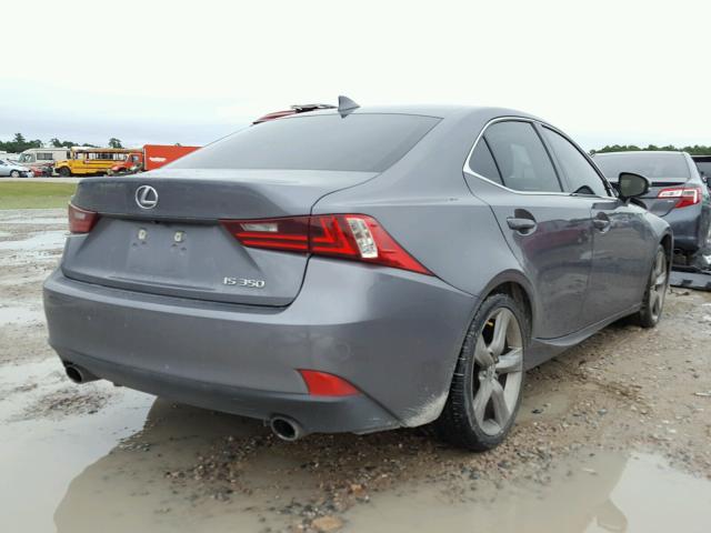 JTHBE1D27E5005250 - 2014 LEXUS IS 350 GRAY photo 4