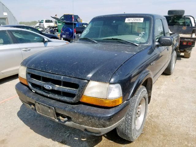 1FTZR15V4XPA02357 - 1999 FORD RANGER SUP BLACK photo 2