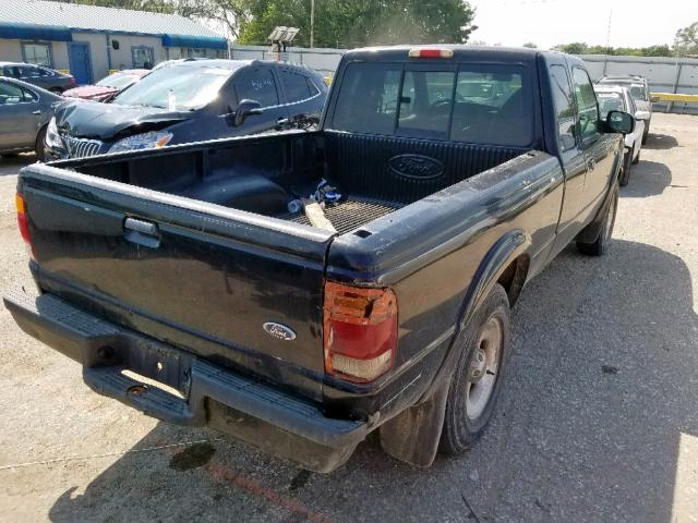 1FTZR15V4XPA02357 - 1999 FORD RANGER SUP BLACK photo 4