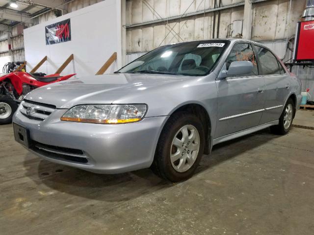 JHMCG56642C017787 - 2002 HONDA ACCORD EX SILVER photo 2