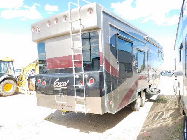 1P9RF3327D1090001 - 2013 EXCE 5TH WHEEL BROWN photo 4