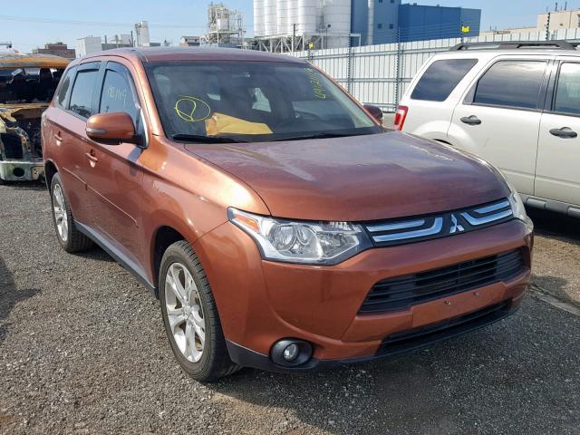 JA4AD3A3XEZ012852 - 2014 MITSUBISHI OUTLANDER BROWN photo 1