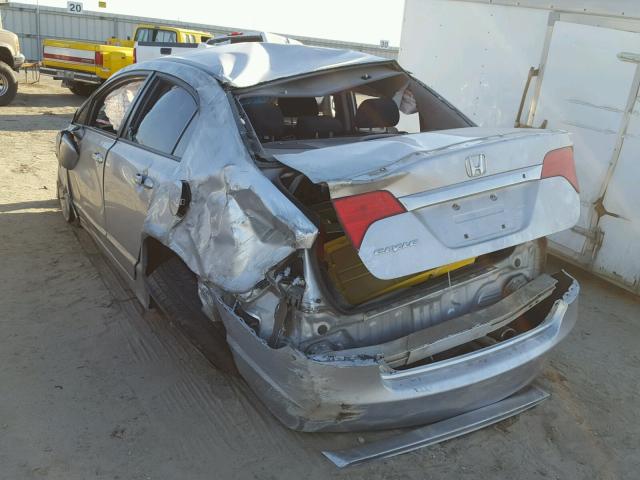 2HGFA1F69BH537443 - 2011 HONDA CIVIC LX-S Արծաթագույն լուսանկար 3