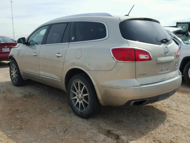 5GAKRCKD5DJ202995 - 2013 BUICK ENCLAVE TAN photo 3