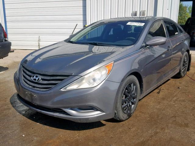 5NPEB4AC6BH042016 - 2011 HYUNDAI SONATA GLS CHARCOAL photo 2