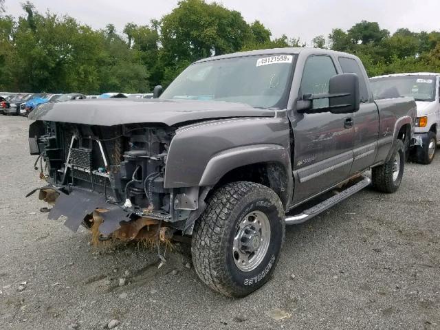 1GCHK29U67E107453 - 2007 CHEVROLET SILVERADO SILVER photo 2