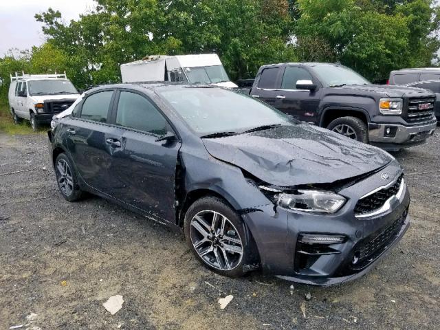 3KPF34AD2KE072144 - 2019 KIA FORTE GT L GRAY photo 1