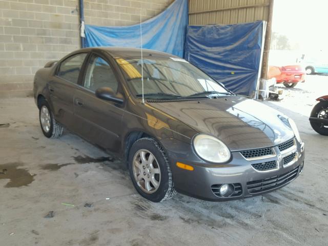 1B3ES56C04D525459 - 2004 DODGE NEON SXT GRAY photo 1