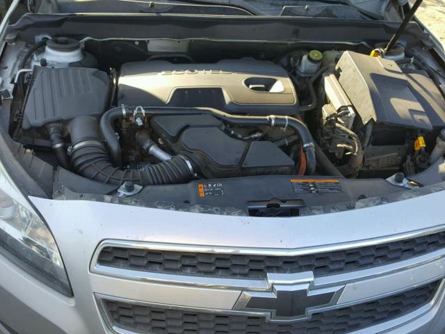 1G11D5RR4DF118345 - 2013 CHEVROLET MALIBU 1LT 银色 照片 7