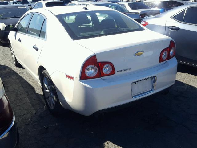 1G1ZE5E73AF162806 - 2010 CHEVROLET MALIBU LTZ თეთრი ფოტო 3