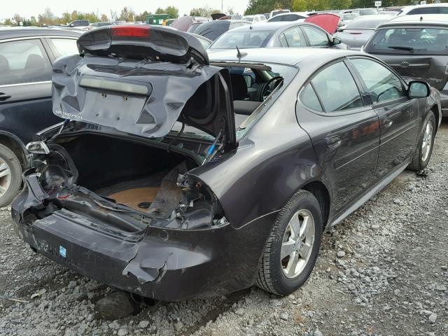 2G2WP552081188116 - 2008 PONTIAC GRAND PRIX BROWN photo 4