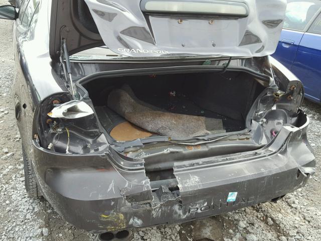2G2WP552081188116 - 2008 PONTIAC GRAND PRIX BROWN photo 9
