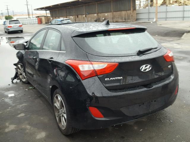 KMHD35LE8DU098475 - 2013 HYUNDAI ELANTRA GT BLACK photo 3