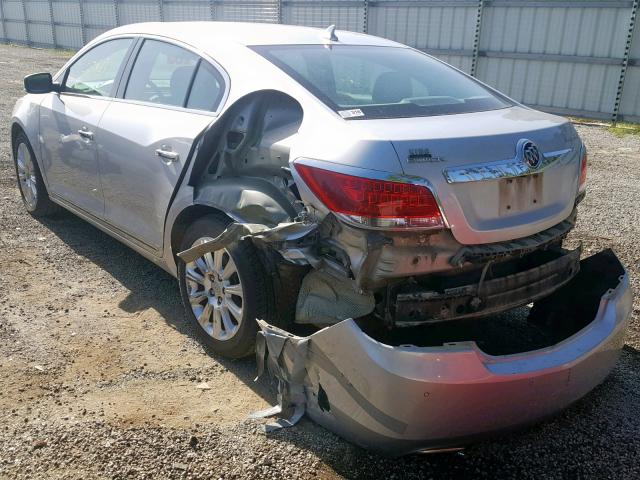 1G4GC5E35DF225230 - 2013 BUICK LACROSSE SILVER photo 3