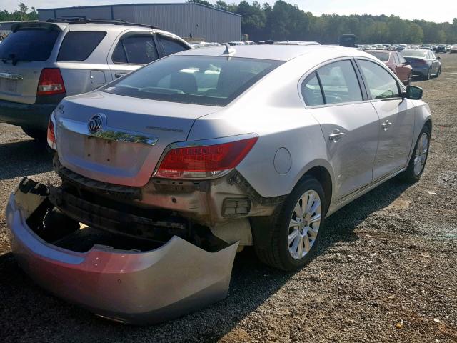 1G4GC5E35DF225230 - 2013 BUICK LACROSSE SILVER photo 4