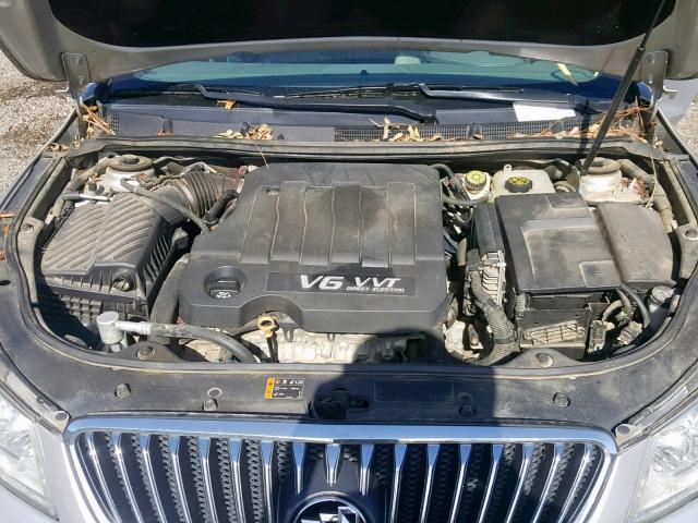 1G4GC5E35DF225230 - 2013 BUICK LACROSSE SILVER photo 7