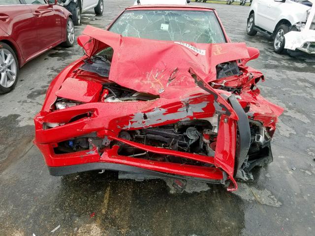 JH4NA2160XT000038 - 1999 ACURA NSX T RED photo 9