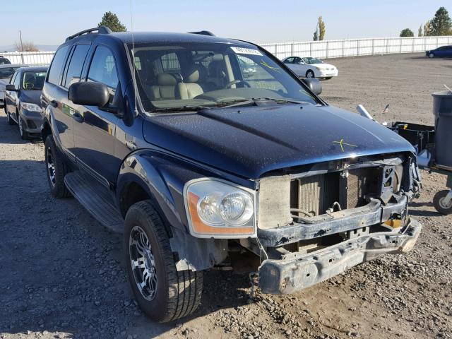 1D4HB48D44F125164 - 2004 DODGE DURANGO SL BLUE photo 1