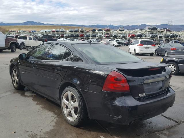 2G2WC55C771196233 - 2007 PONTIAC GRAND PRIX BLACK photo 3