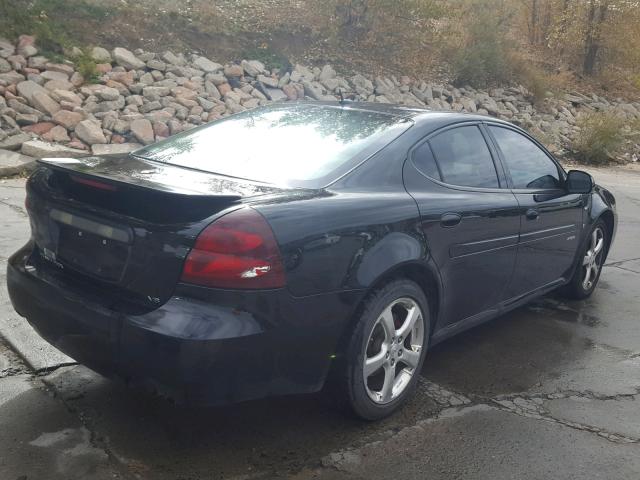 2G2WC55C771196233 - 2007 PONTIAC GRAND PRIX BLACK photo 4