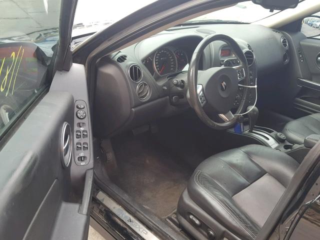 2G2WC55C771196233 - 2007 PONTIAC GRAND PRIX BLACK photo 9