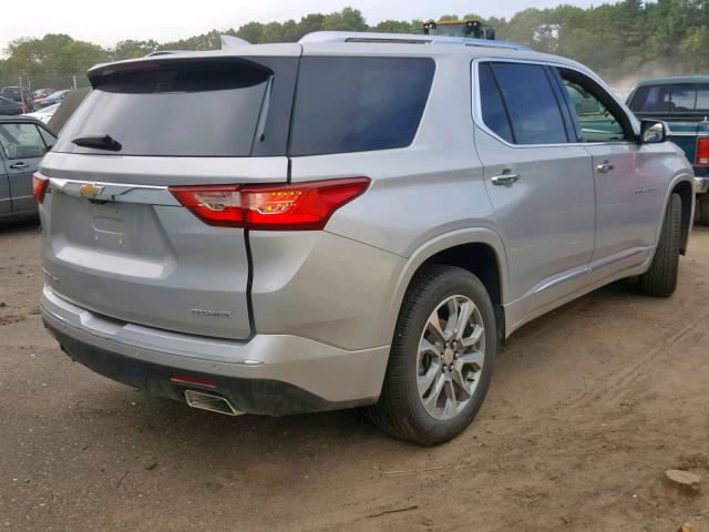 1GNEVKKWXKJ297724 - 2019 CHEVROLET TRAVERSE P SILVER photo 4