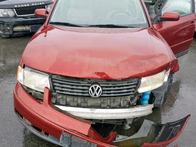 WVWPD63B8XE505610 - 1999 VOLKSWAGEN PASSAT GLX RED photo 7