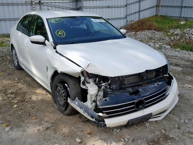 3VW2K7AJ7FM306764 - 2015 VOLKSWAGEN JETTA BASE 白色 照片 1