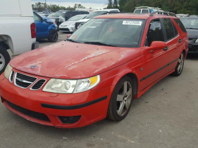 YS3EH59G643017510 - 2004 SAAB 9-5 AERO RED photo 2