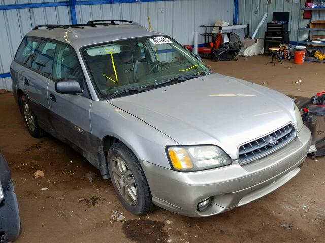 4S3BH665837641660 - 2003 SUBARU LEGACY OUT SILVER photo 1