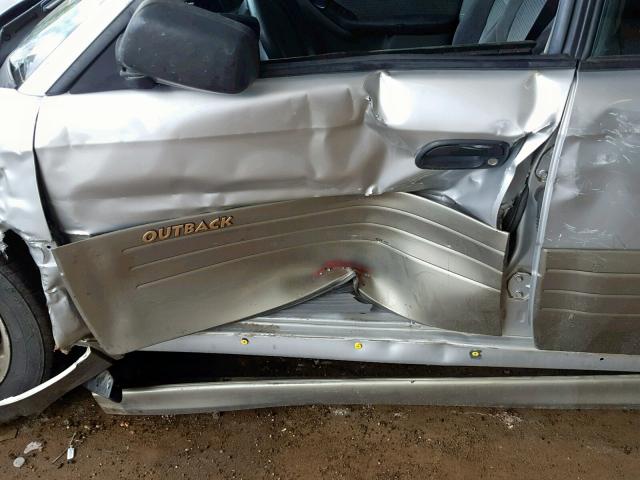 4S3BH665837641660 - 2003 SUBARU LEGACY OUT SILVER photo 10