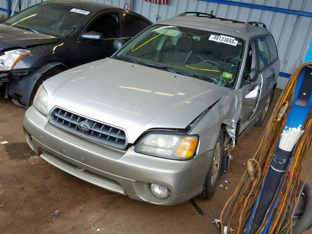 4S3BH665837641660 - 2003 SUBARU LEGACY OUT SILVER photo 2