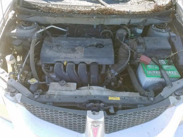 5Y2SM62893Z409309 - 2003 PONTIAC VIBE SILVER photo 7