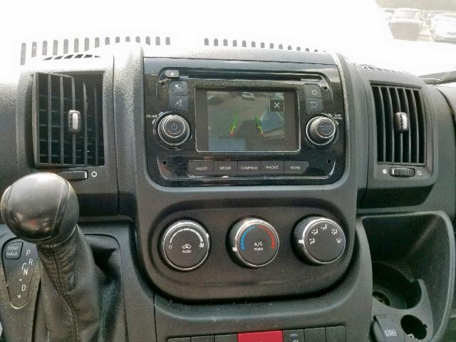 3C6TRVCG4HE544889 - 2017 RAM PROMASTER Ağ foto 9