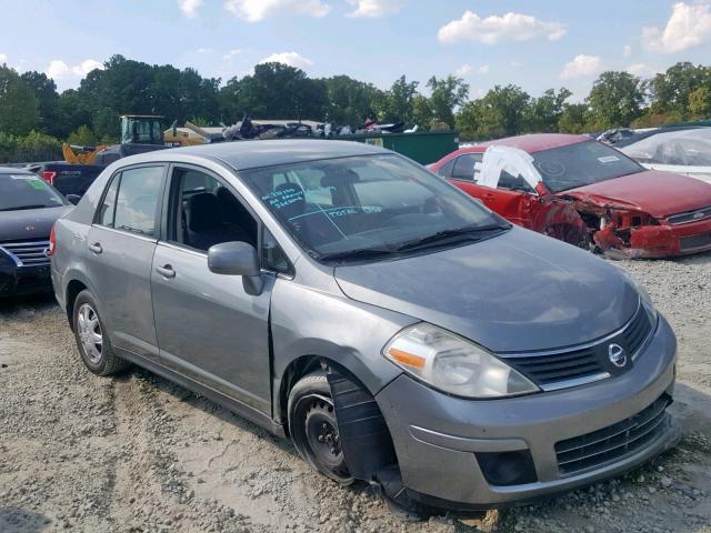 3N1BC11E09L382419 - 2009 NISSAN VERSA S GRAY photo 1