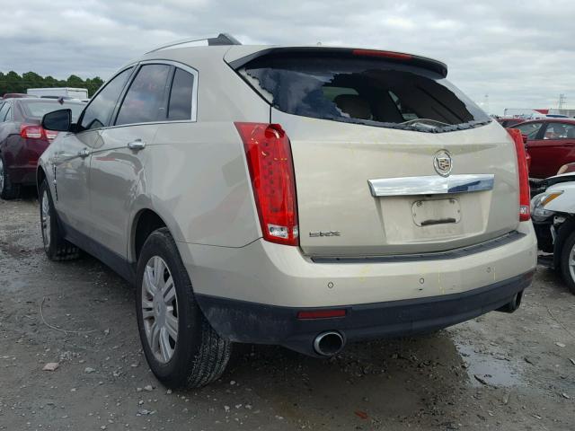 3GYFNAEY9BS569354 - 2011 CADILLAC SRX LUXURY TAN photo 3