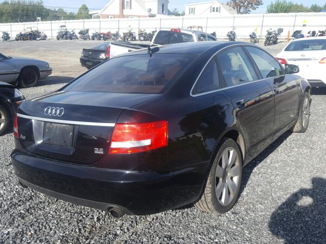 WAUDG74F15N052409 - 2005 AUDI A6 3.2 QUA BLACK photo 4