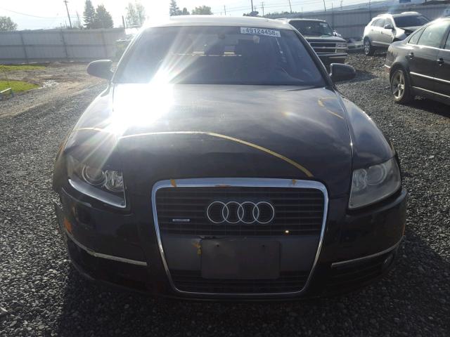 WAUDG74F15N052409 - 2005 AUDI A6 3.2 QUA BLACK photo 9