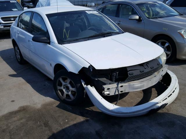 1G8AZ52F54Z218424 - 2004 SATURN ION LEVEL WHITE photo 1