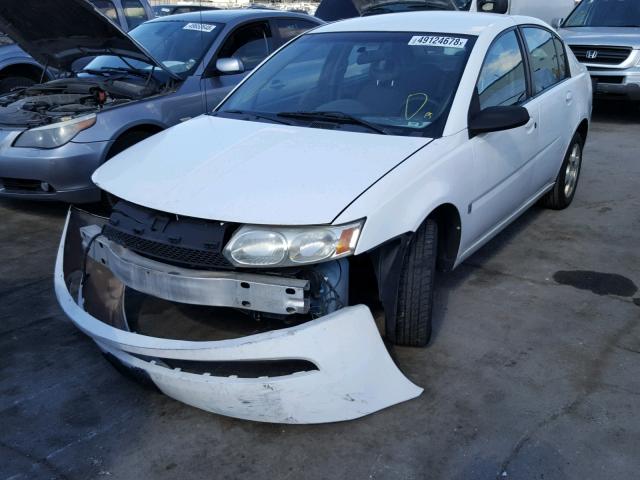 1G8AZ52F54Z218424 - 2004 SATURN ION LEVEL WHITE photo 2