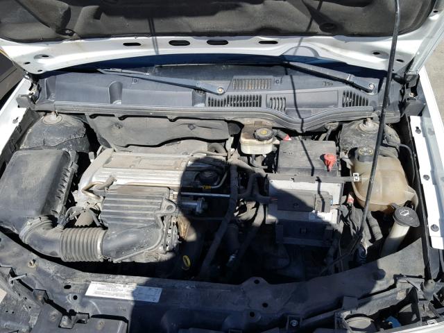 1G8AZ52F54Z218424 - 2004 SATURN ION LEVEL WHITE photo 7