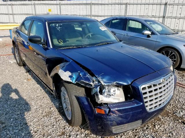 2C3LA43RX6H329776 - 2006 CHRYSLER 300 BLUE photo 1