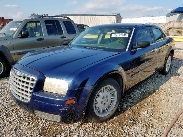 2C3LA43RX6H329776 - 2006 CHRYSLER 300 BLUE photo 2