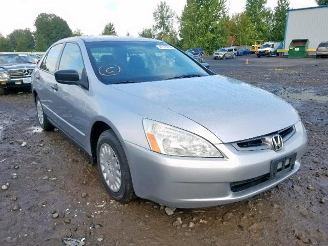 JHMCM55113C074075 - 2003 HONDA ACCORD DX SILVER photo 1