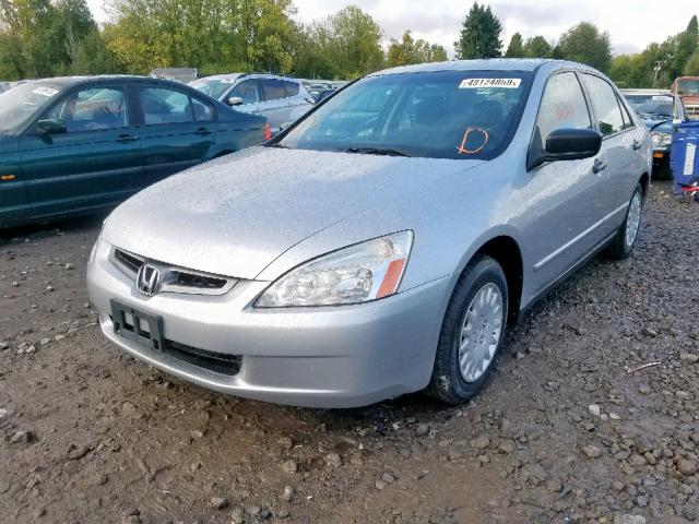 JHMCM55113C074075 - 2003 HONDA ACCORD DX SILVER photo 2