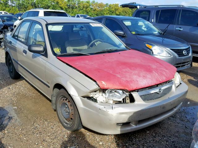 JM1BJ222XY0254990 - 2000 MAZDA PROTEGE DX BEIGE photo 1