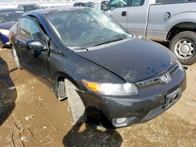 2HGFG12918H571819 - 2008 HONDA CIVIC EXL 黑色 照片 1