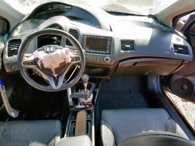 2HGFG12918H571819 - 2008 HONDA CIVIC EXL 黑色 照片 10