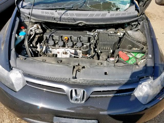 2HGFG12918H571819 - 2008 HONDA CIVIC EXL 黑色 照片 7